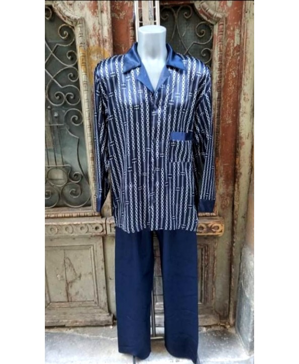 Мъжка сатенена пижама 